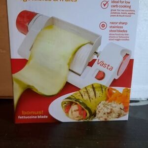 Vasta Sheet Slicer Spin & Slice Fruit and Vegetables